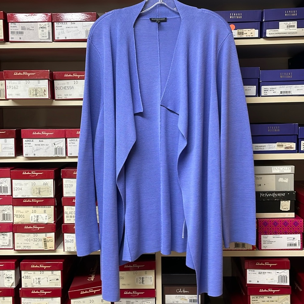 Eileen Fisher open cardigan